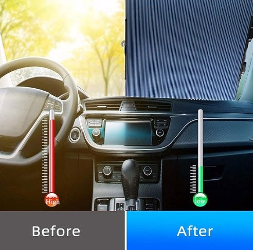 Retractable Sun Car Shade