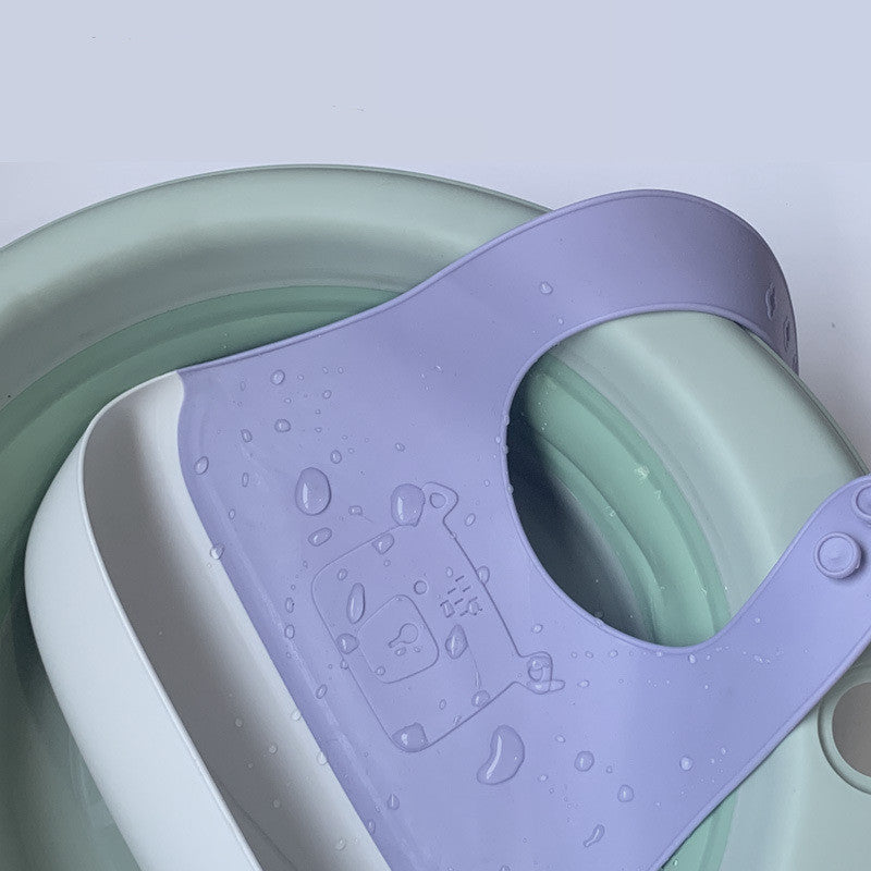 Waterproof Super Soft Meal Pocket Baby bibs