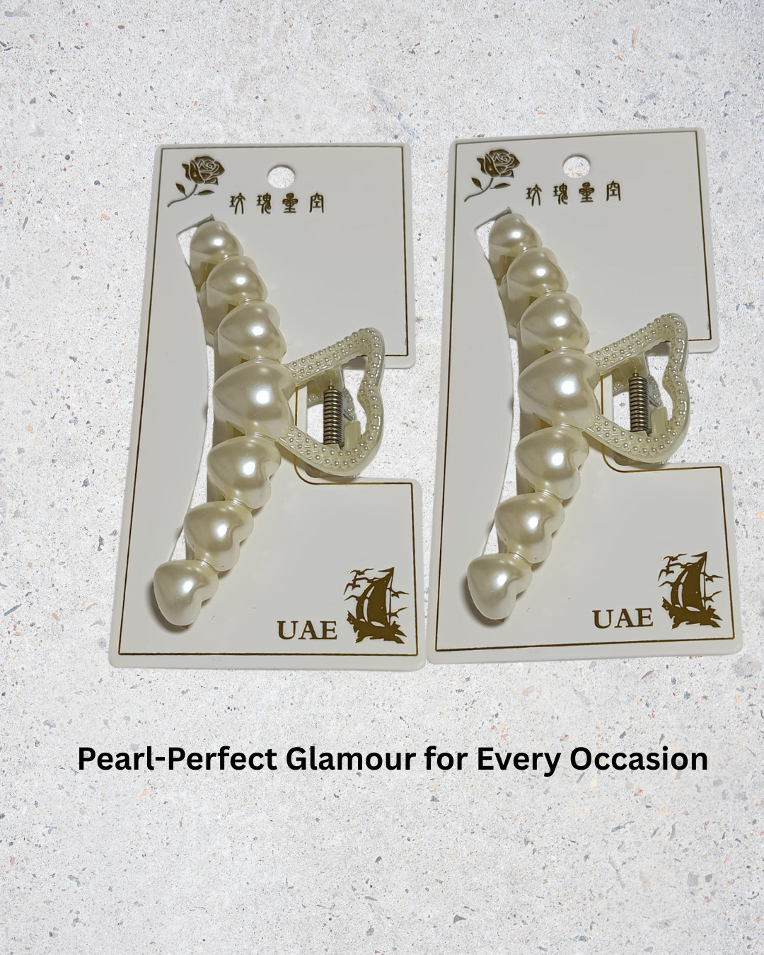 Korean Style Hair Clamp Pearl Design