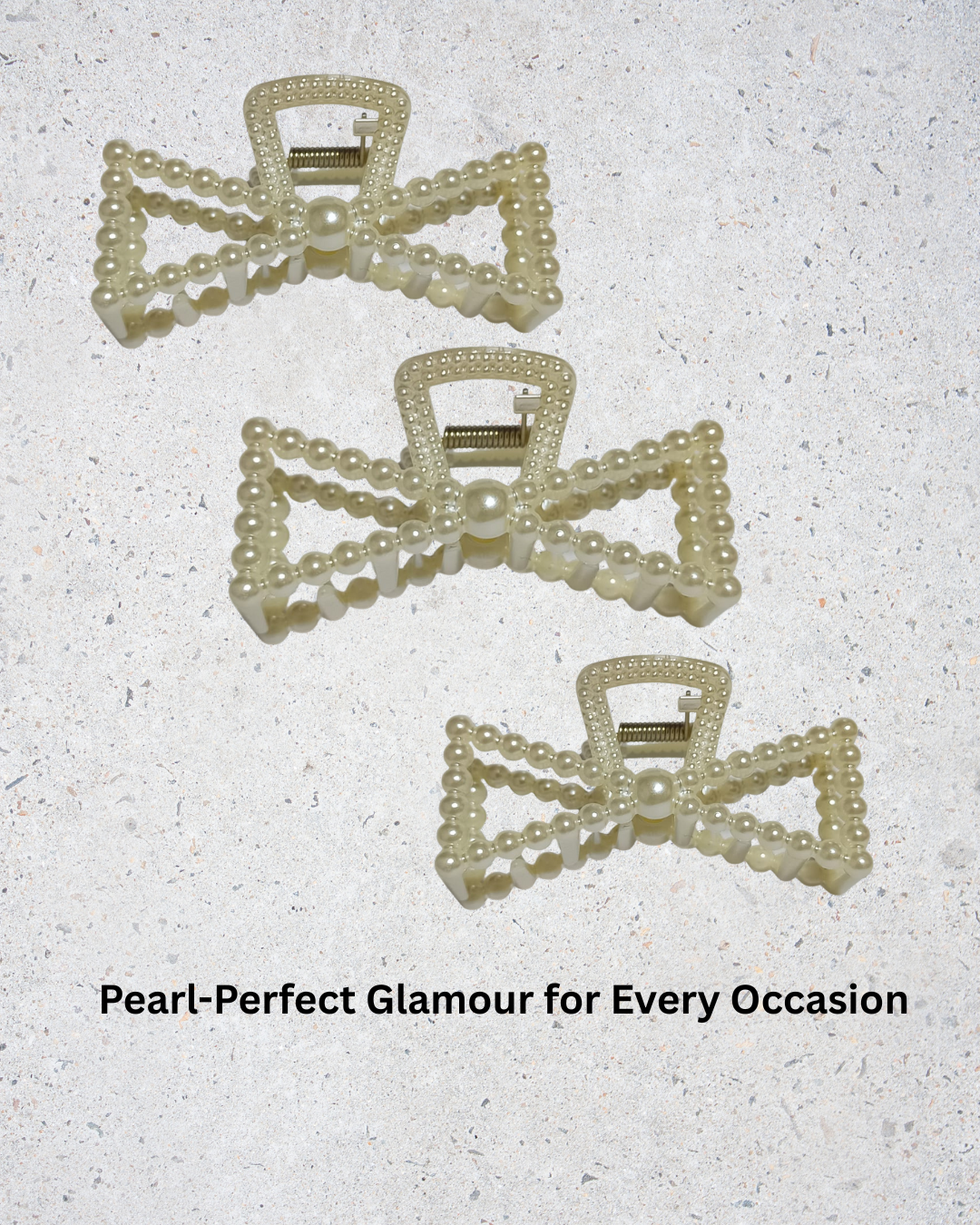 Korean Style Hair Clamp Pearl Design