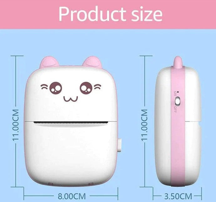 Portable Mini Pocket Printer BT Thermal Printer