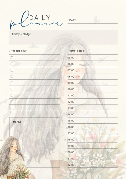 Weekly and Daily Journal Template