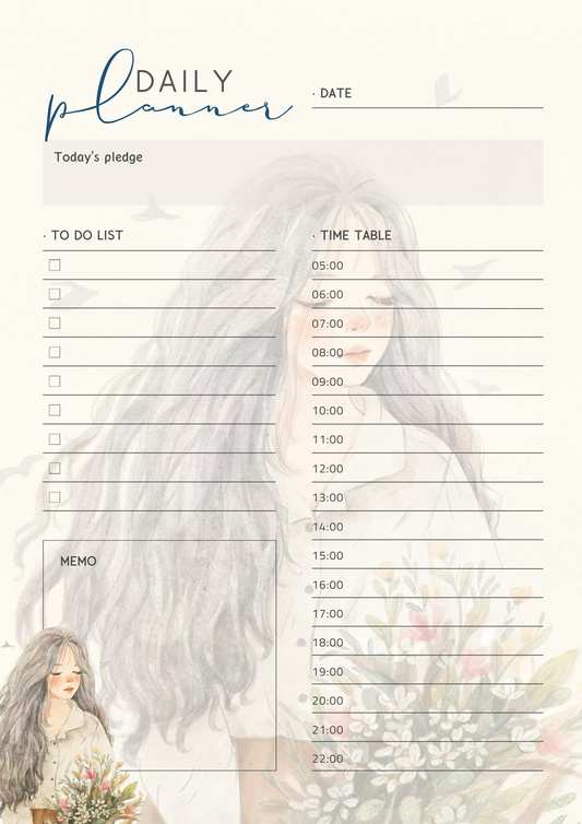 Weekly and Daily Journal Template