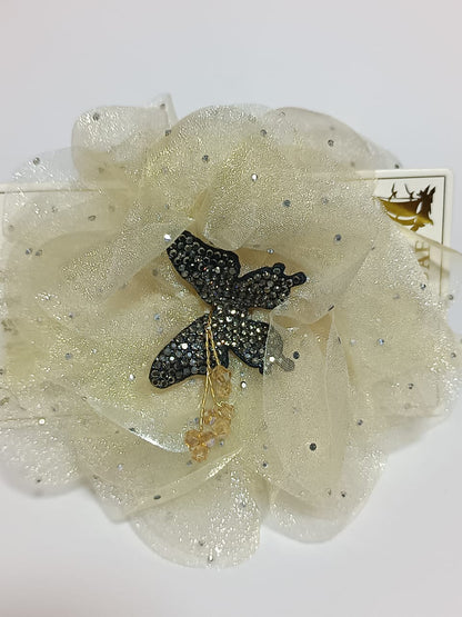 Butterfly Design Hair Clam