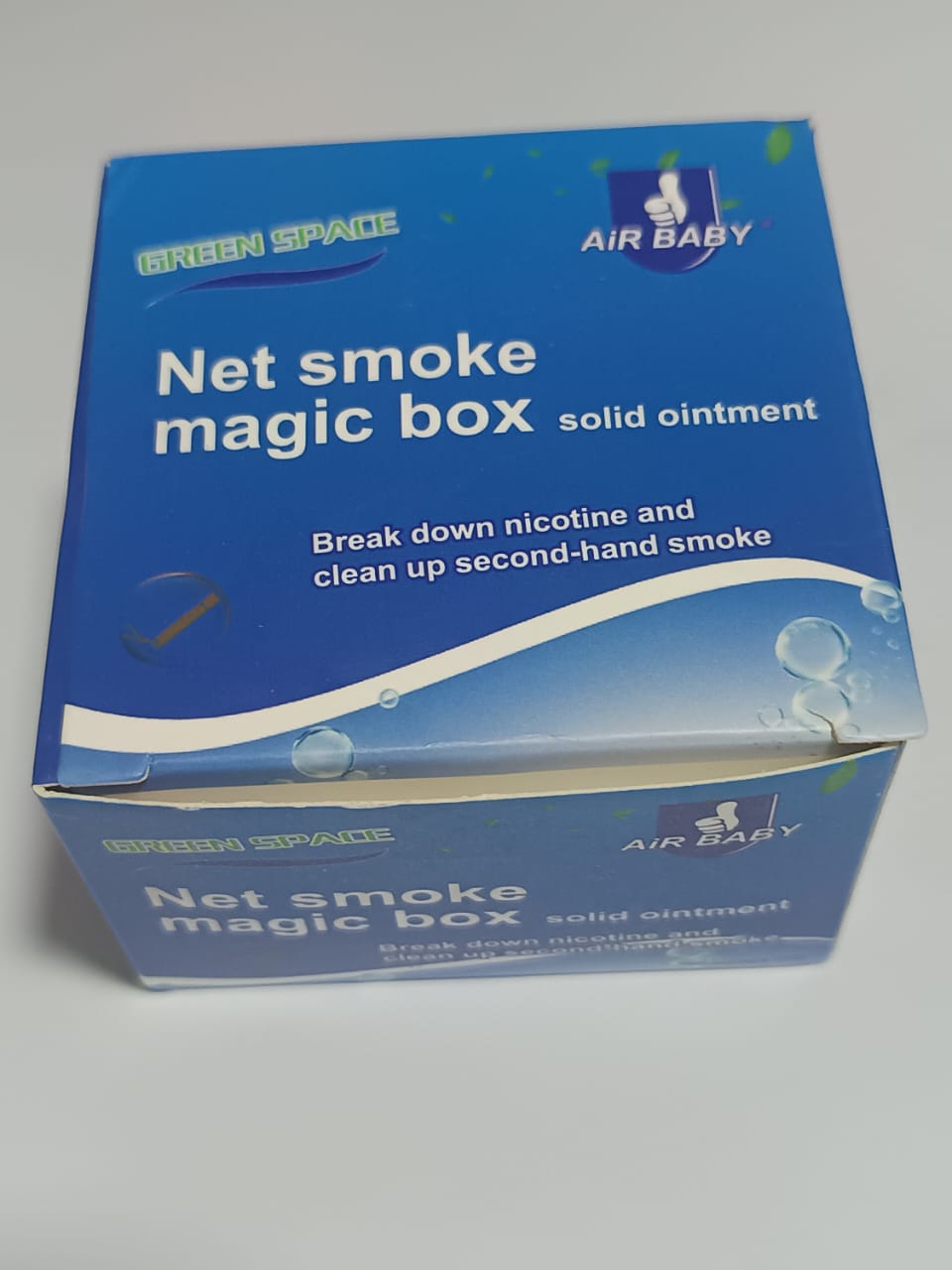 Eliminate Smoke & Nicotine Instantly — Net Smoke Magic Box (Solid Ointment)