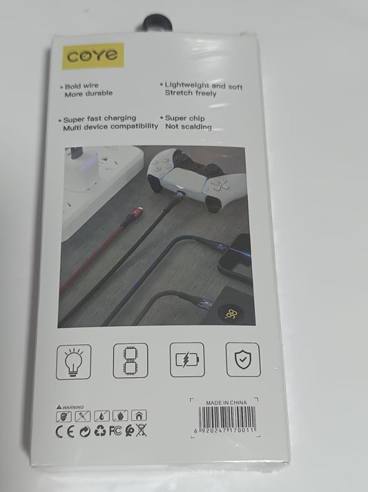 Coye Super Cable Type C  Led Lights  1m CM-17
